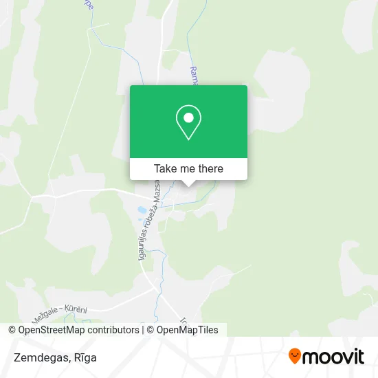 Zemdegas map
