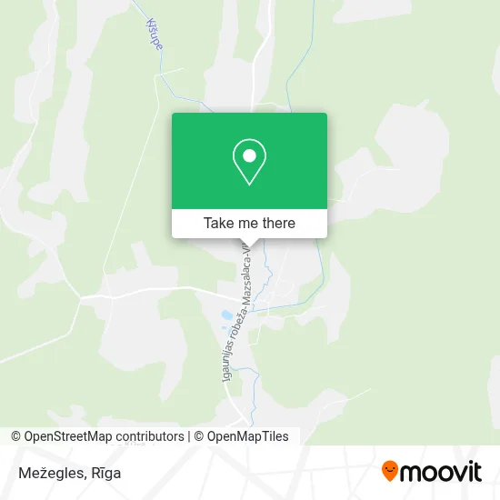 Mežegles map