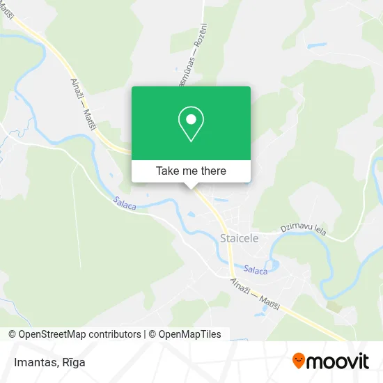 Imantas map