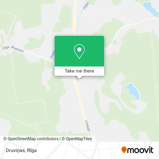 Druviņas map
