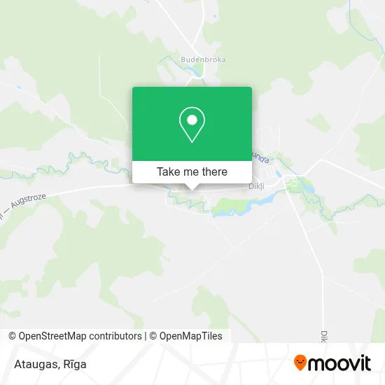 Ataugas map