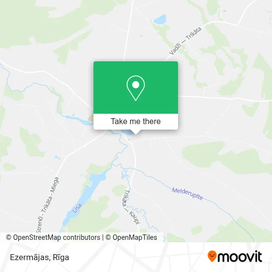 Ezermājas map