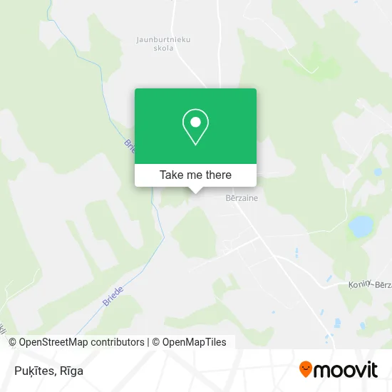 Puķītes map