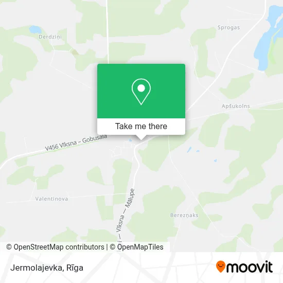 Jermolajevka map