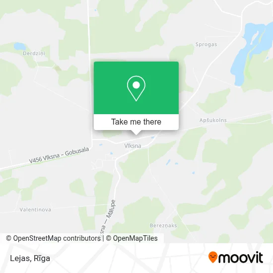 Lejas map