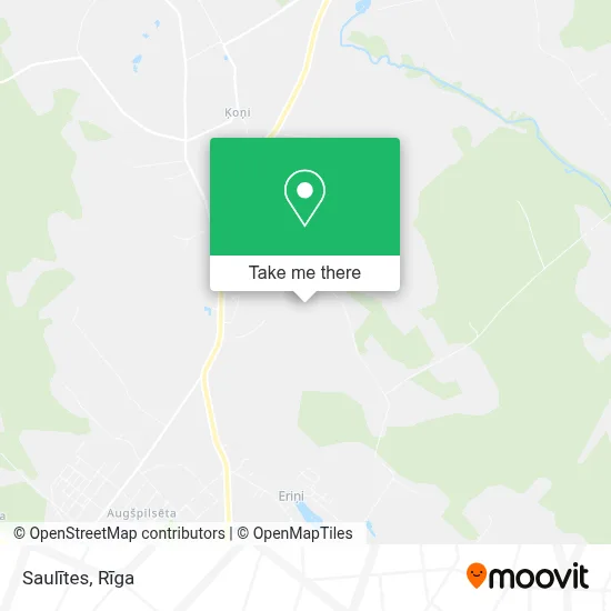Saulītes map