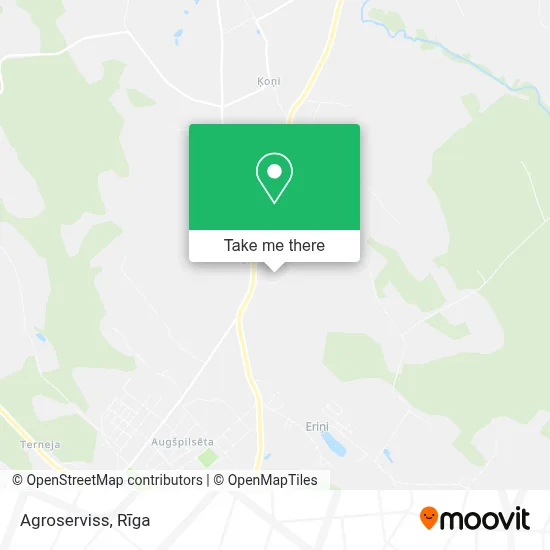 Agroserviss map