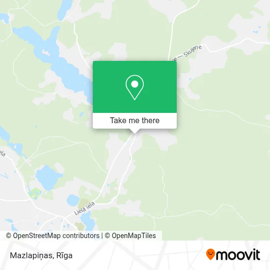 Mazlapiņas map