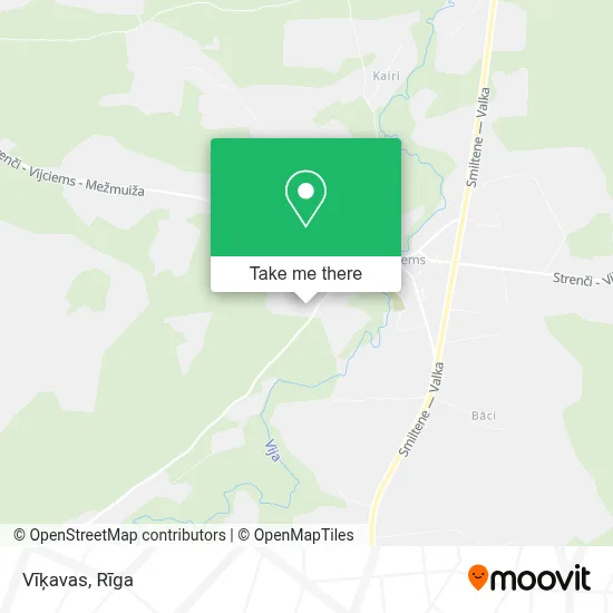 Vīķavas map