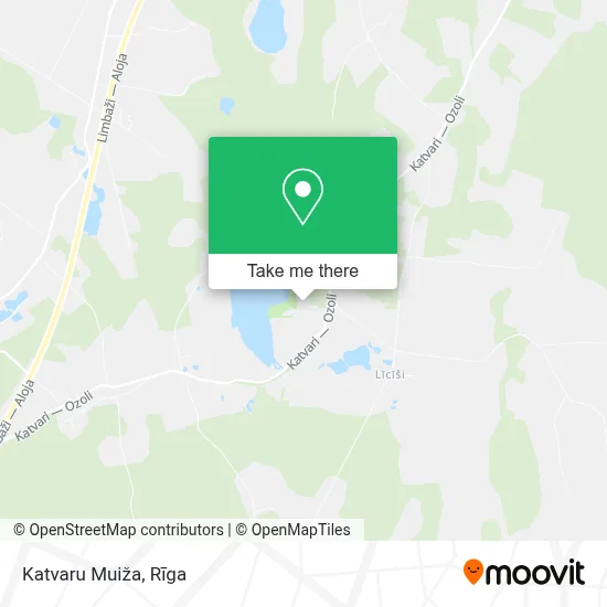 Katvaru Muiža map
