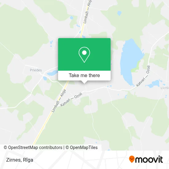Zirnes map