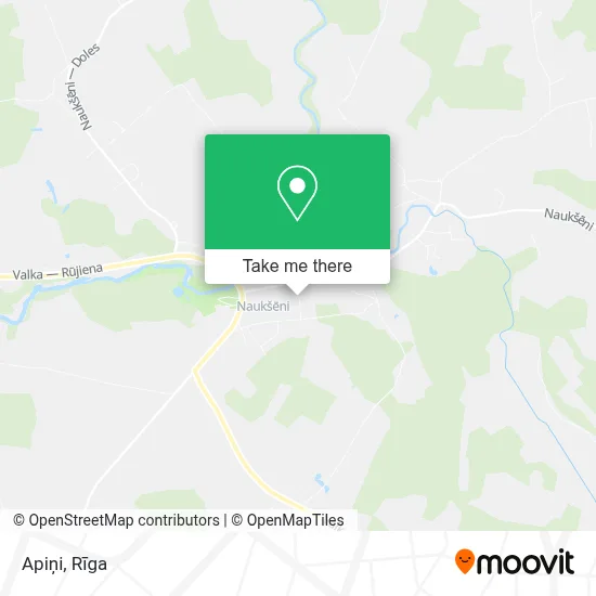 Apiņi map