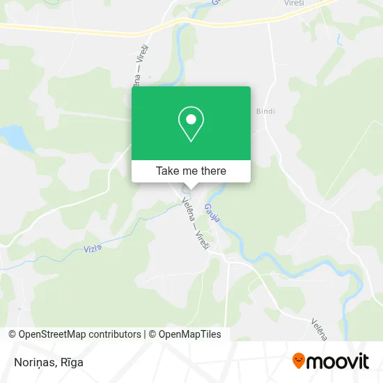 Noriņas map