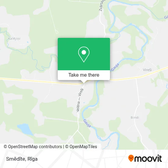 Smēdīte map