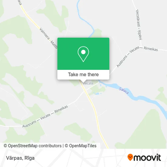 Vārpas map