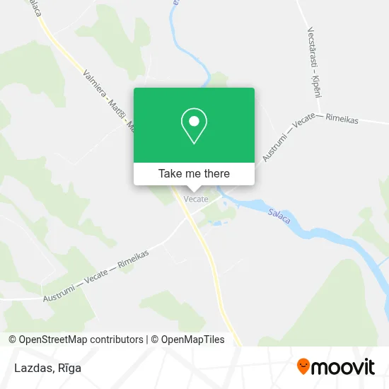 Lazdas map