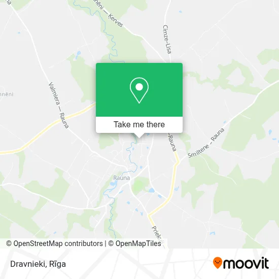 Dravnieki map