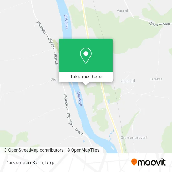 Cirsenieku Kapi map