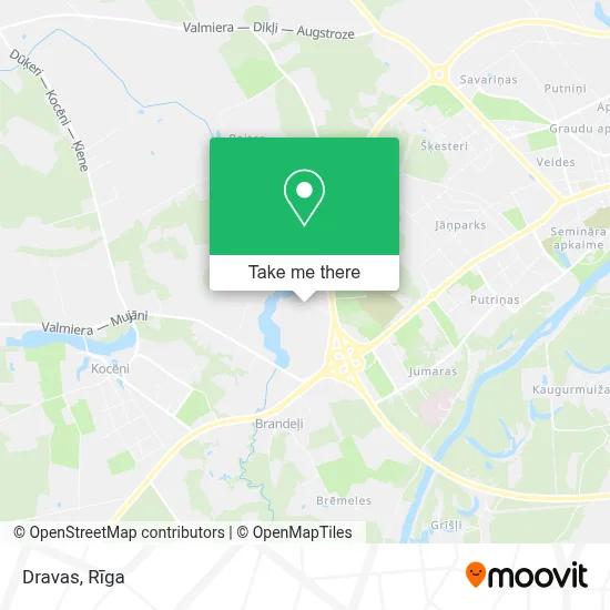 Dravas map