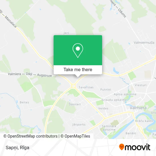Sapņi map