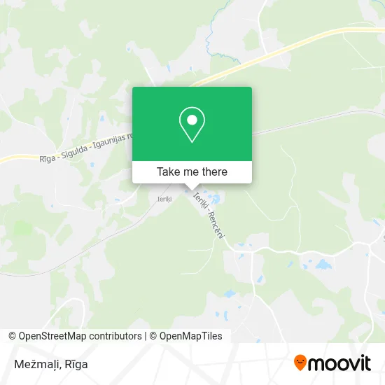 Mežmaļi map