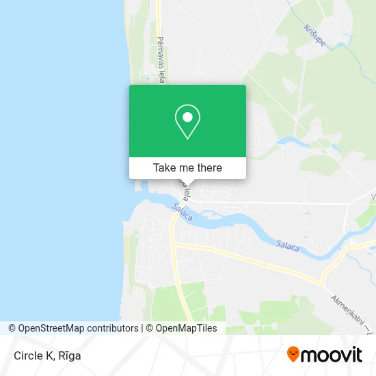 Circle K map
