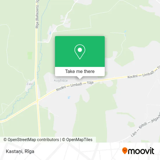 Kastaņi map