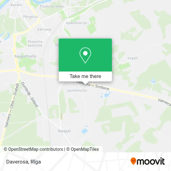 Daverosa map