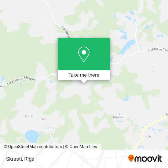 Skrasti map