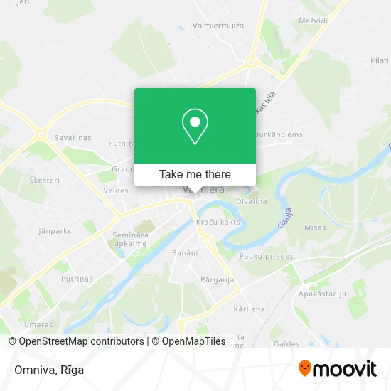 Omniva map