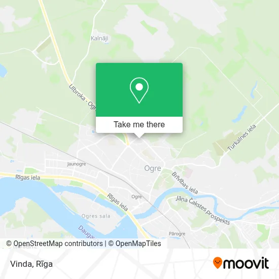Vinda map