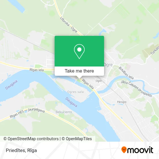 Priedītes map