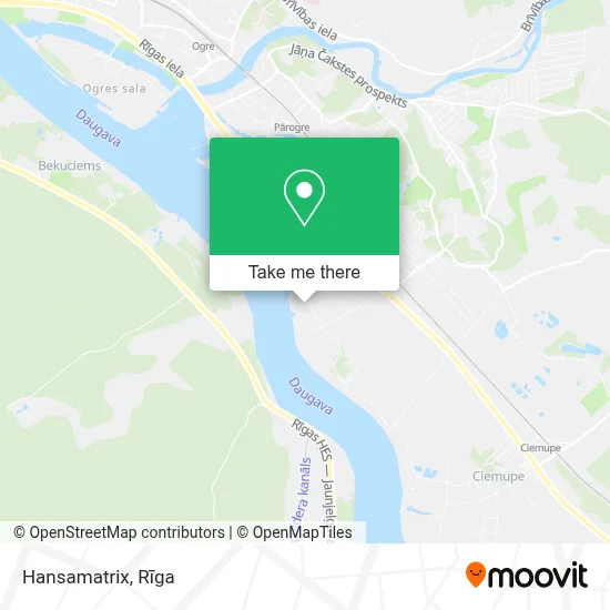 Hansamatrix map