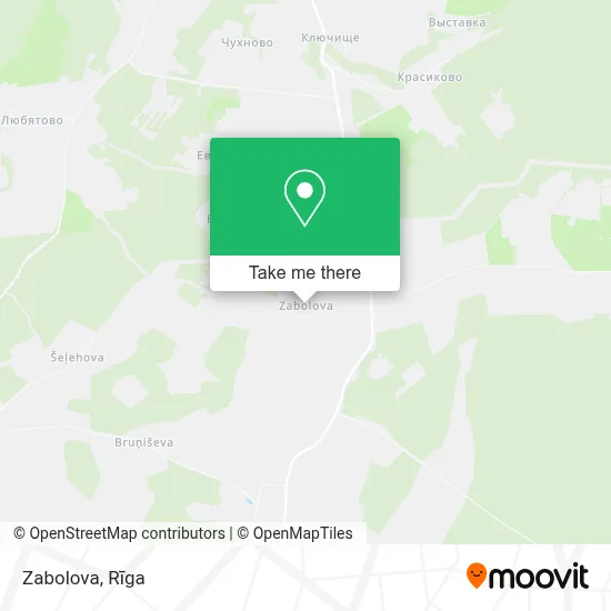 Zabolova map