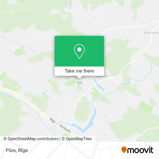 Pūre map