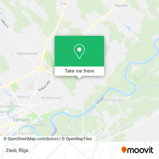 Ziedi map