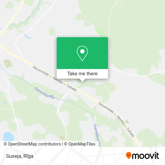 Suseja map
