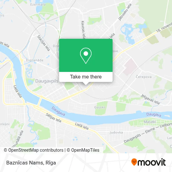 Baznīcas Nams map