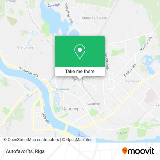Autofavorīts map