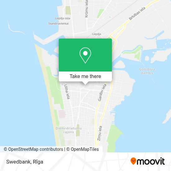 Swedbank map