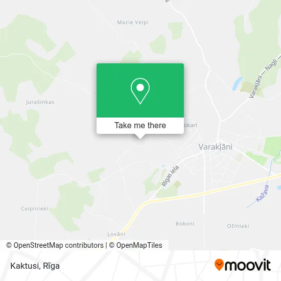 Kaktusi map