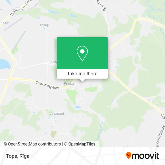 Tops map