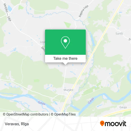 Veravas map