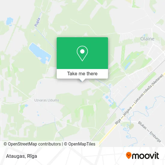 Ataugas map