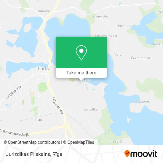 Jurizdikas Pilskalns map