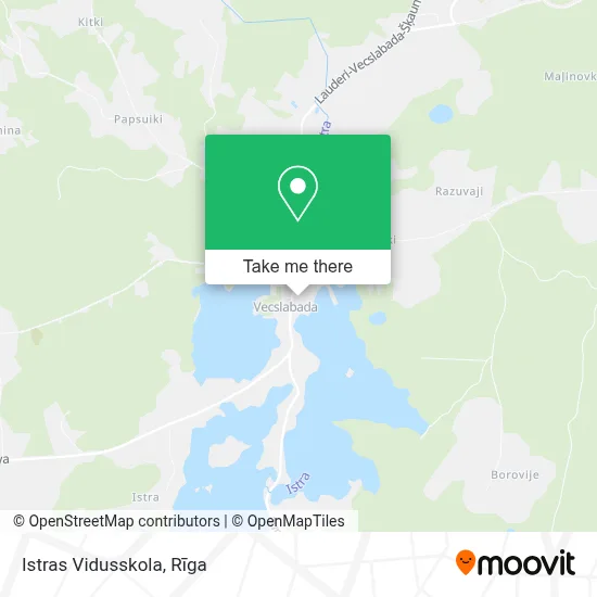 Istras Vidusskola map