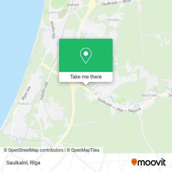 Saulkalni map