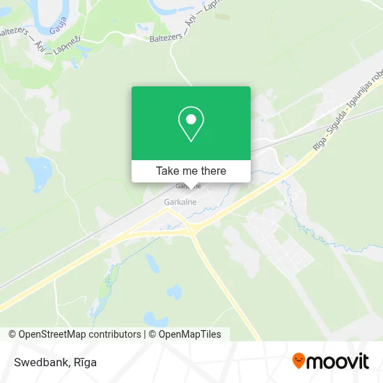Swedbank map