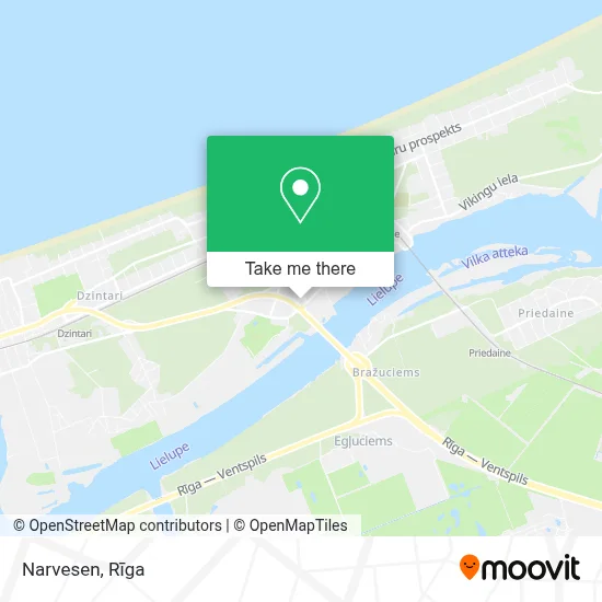 Narvesen map