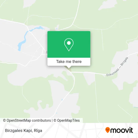 Birzgales Kapi map